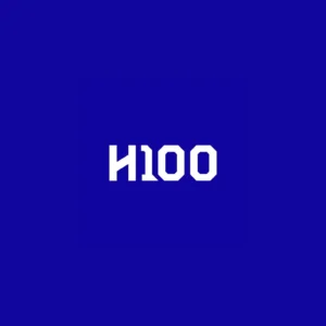 Hello 100 logo