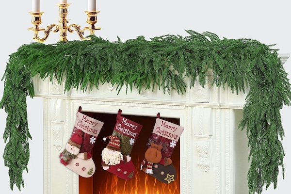 Artificial Norfolk Pine Garland